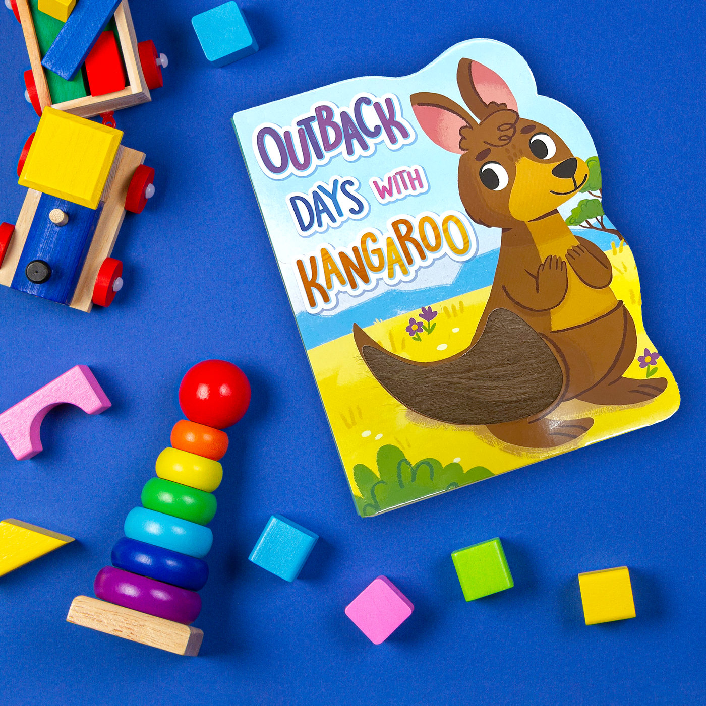 little hippo books shaped touch and feel outback kangaroo