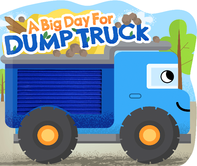 A Busy Day for Dump Truck - Little Hippo Books Touch and Feel