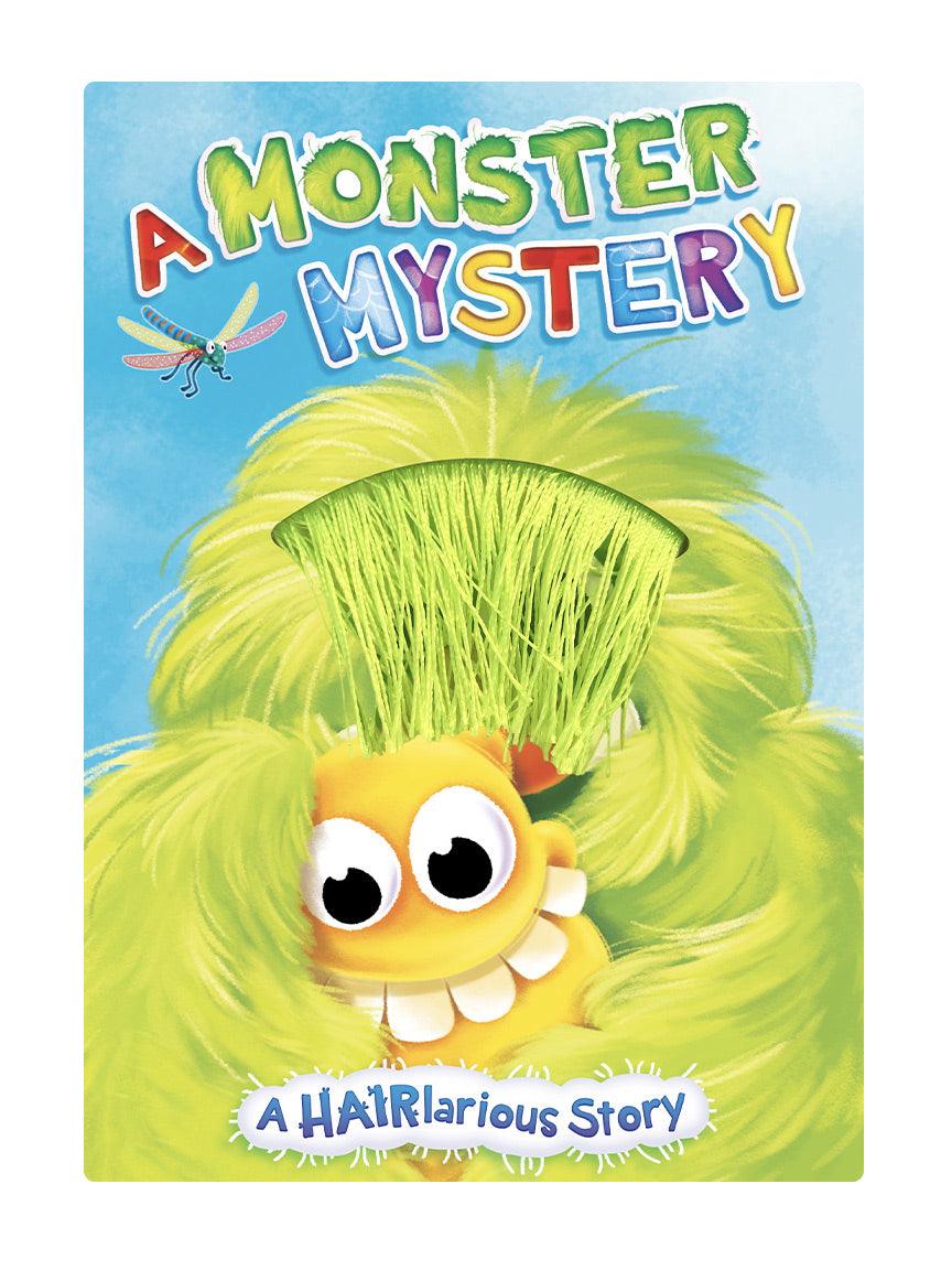 Little Hippo Books Touch and Feel Hair Monster Mystery for Toddlers