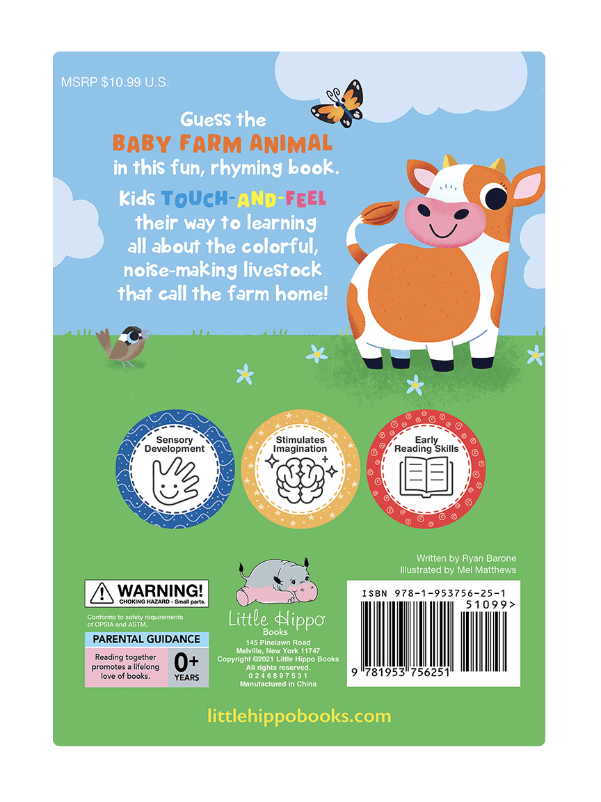 Baby Farm Animals - Little Hippo Books