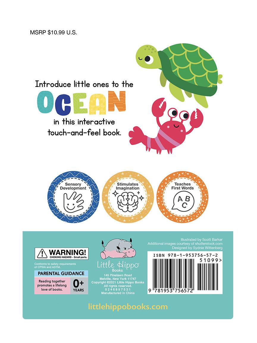 Little Hippo Books Baby's First Ocean Touch and Feel Books