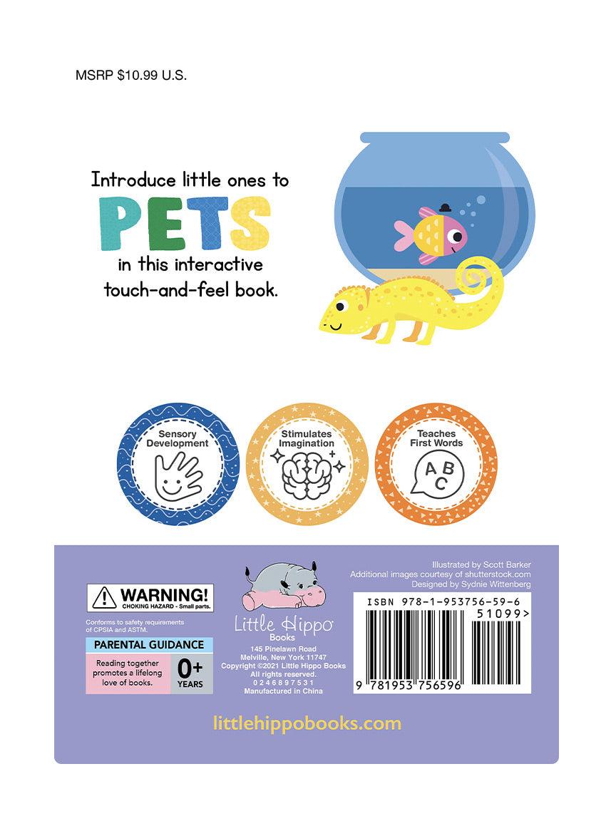 little hippo books touch and feel baby's first pets