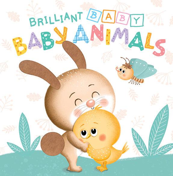 Brillint baby little hippo books touch and feel baby animals