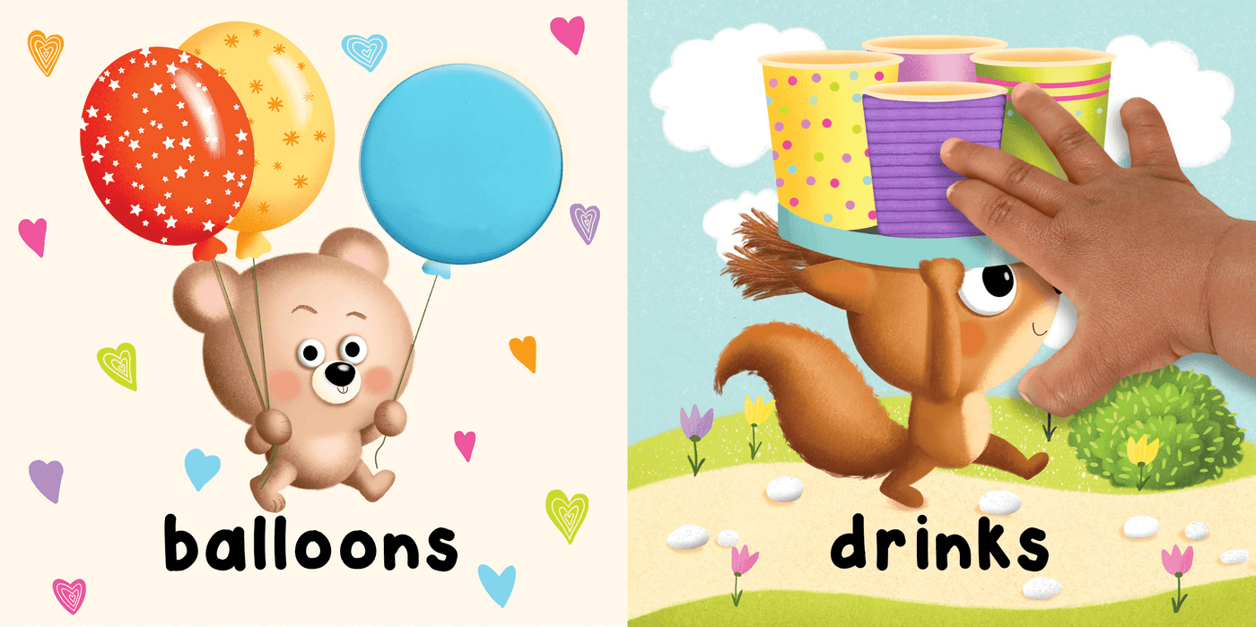 little hippo books brilliant baby touch and feel birthday party