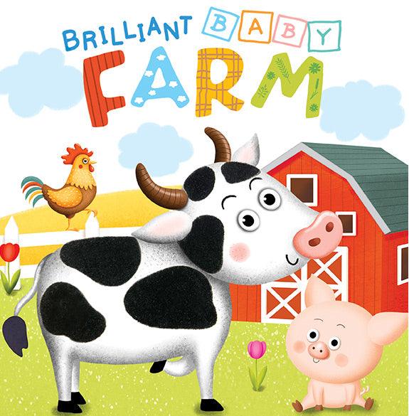 little hippo books brilliant baby touch and feel farm