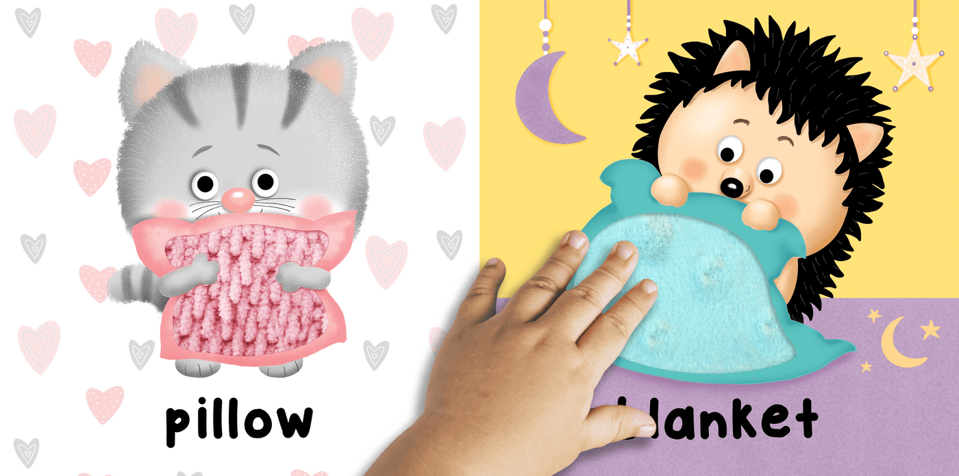 little hippo books brilliant baby touch and feel bedtime