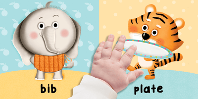 little hippo books touch and feel brilliant baby mealtime