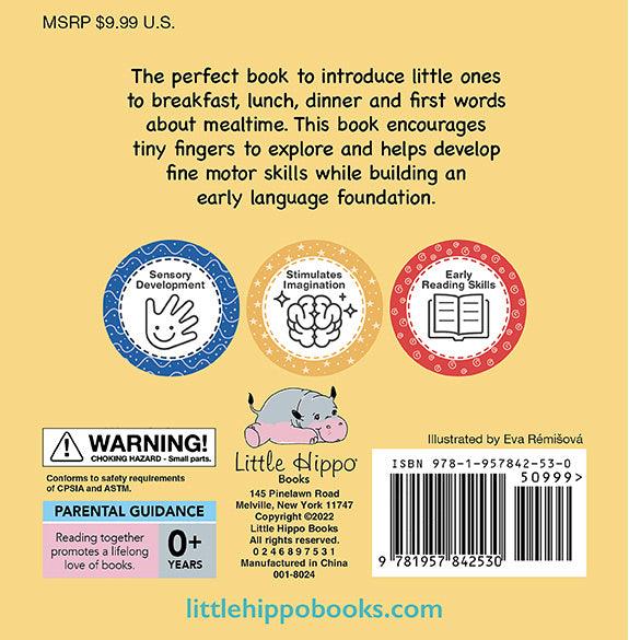 little hippo books touch and feel brilliant baby mealtime