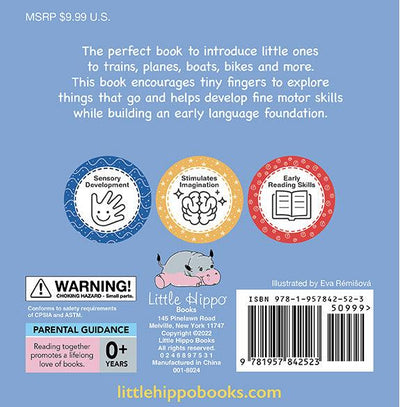 little hippo books brilliant baby things that go vehicels