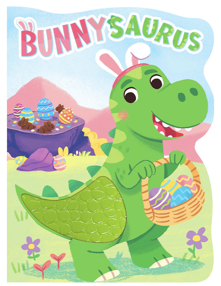 little hippo books shaped touch and feel easter dinosaur