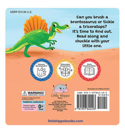 little hippo books pet the animal touch and feel dinosaur pterodactyl