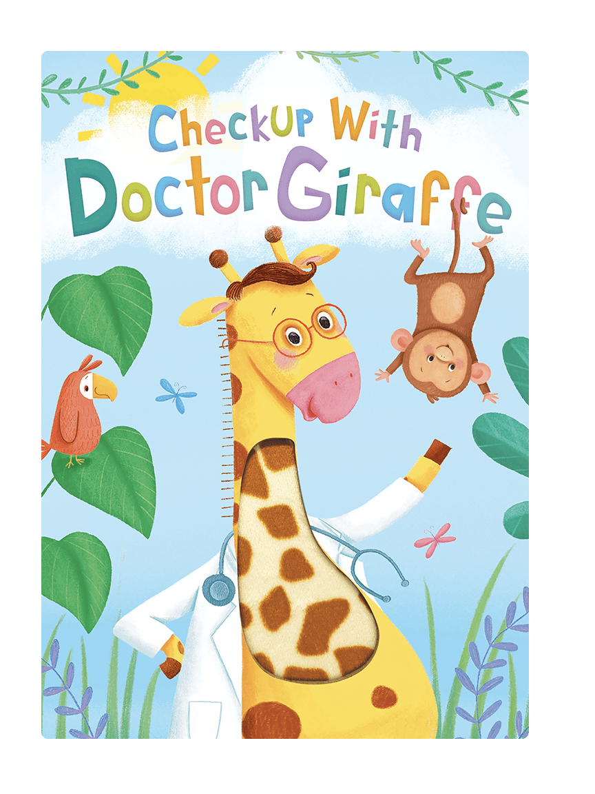 Little Hippo Books Checkup with Doctor Giraffe