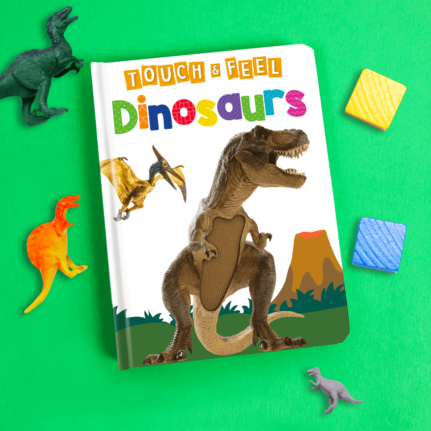 Little Hippo Books Touch and Feel Dinosaurs for Toddlers