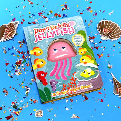 Little Hippo Books Touch and Feel Bright Light Don't Be Jelly,Jellyfish
