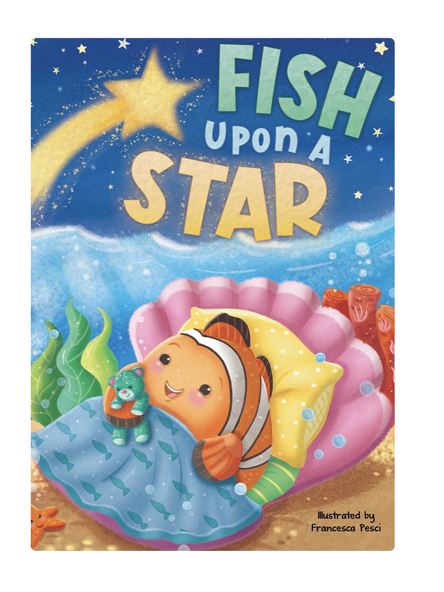 little hippo books fish upon a star bedtime padded board book