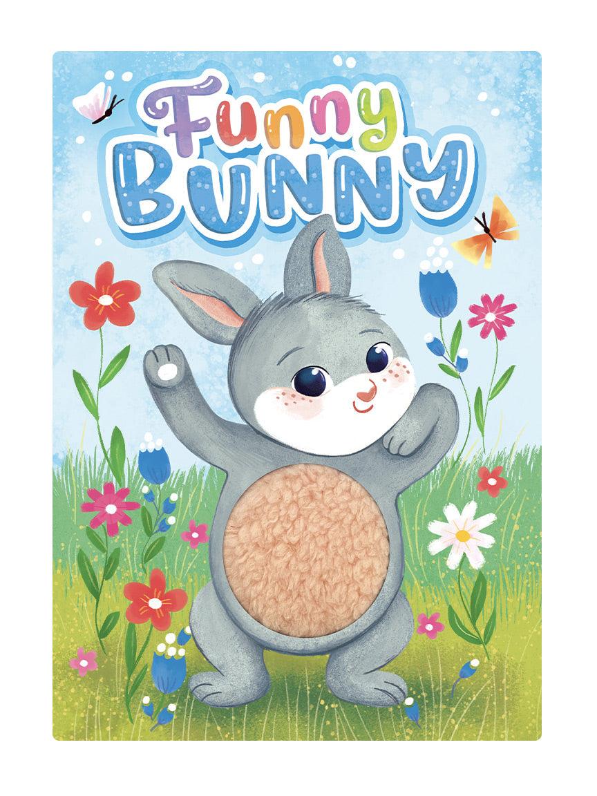 little hippo books touch and feel funny bunny joke easter forest storybook for toddlers