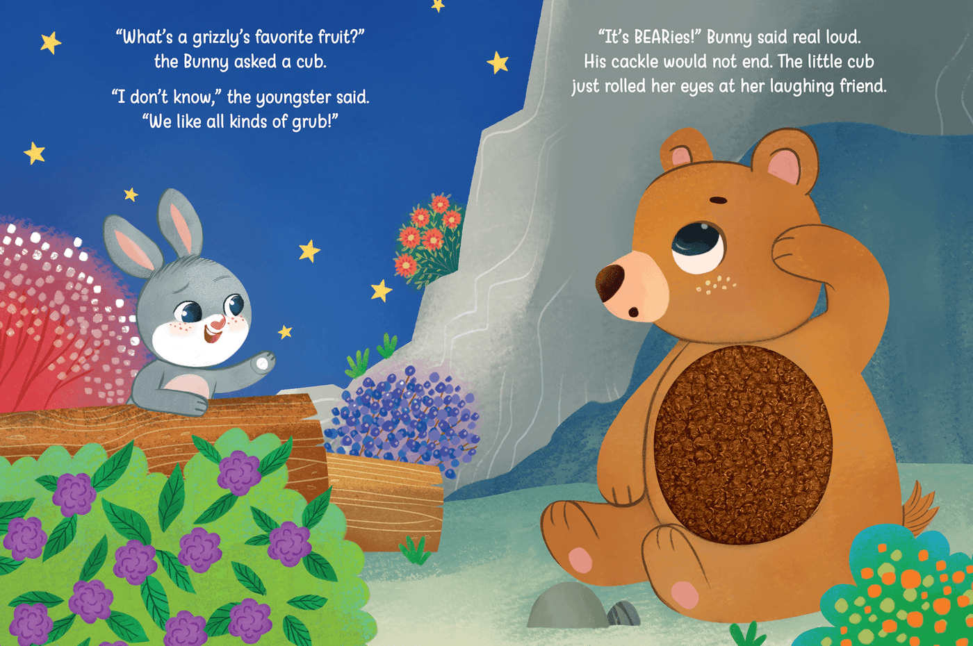little hippo books touch and feel funny bunny joke easter forest storybook for toddlers
