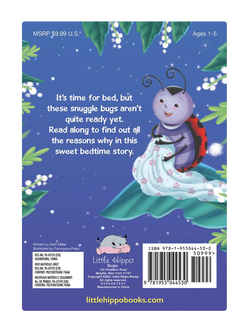 little hippo books go to bed snuggle bug bedtime padded board book
