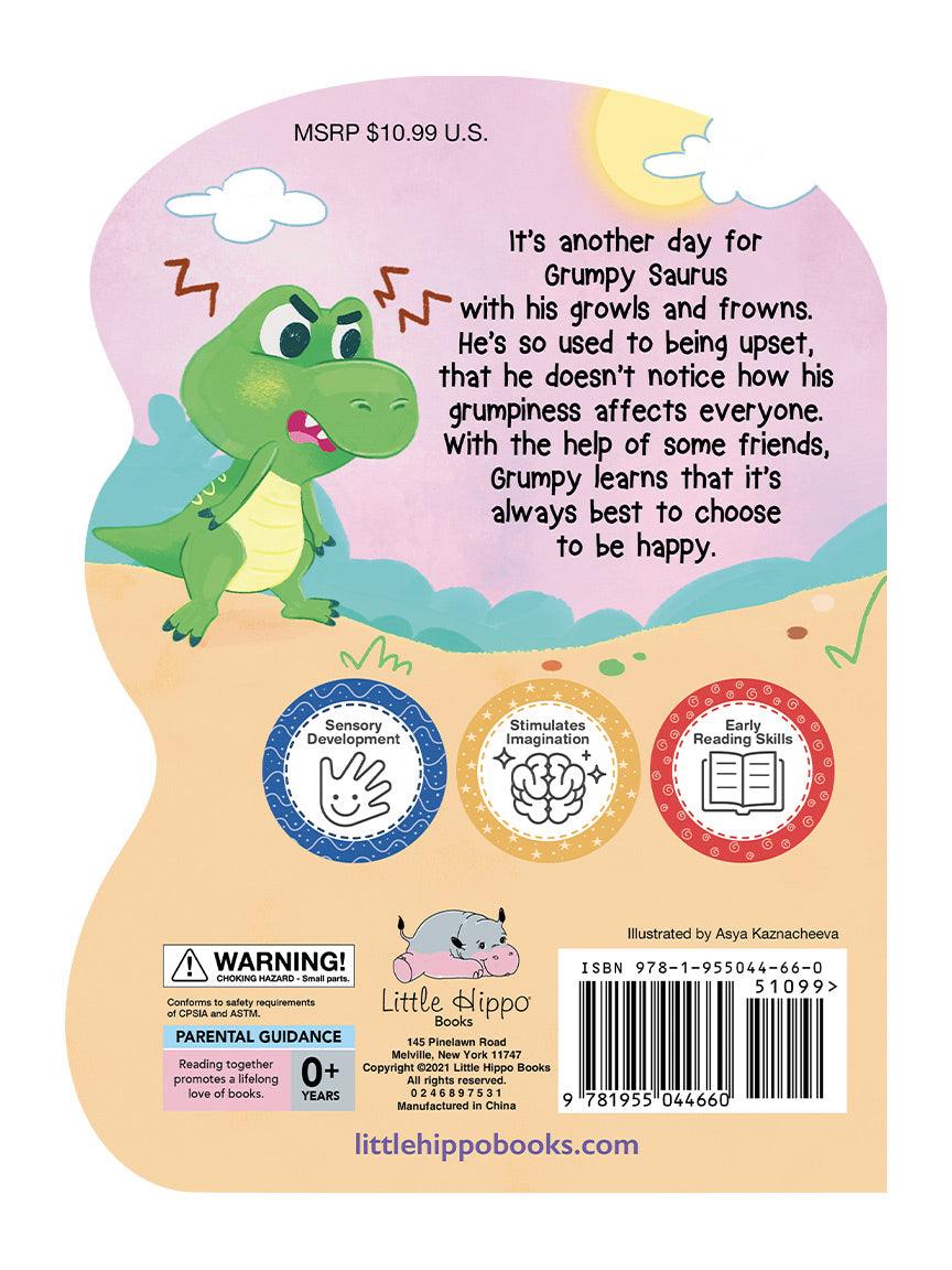 little hippo books grumpy saurus googly eye book for toddlers