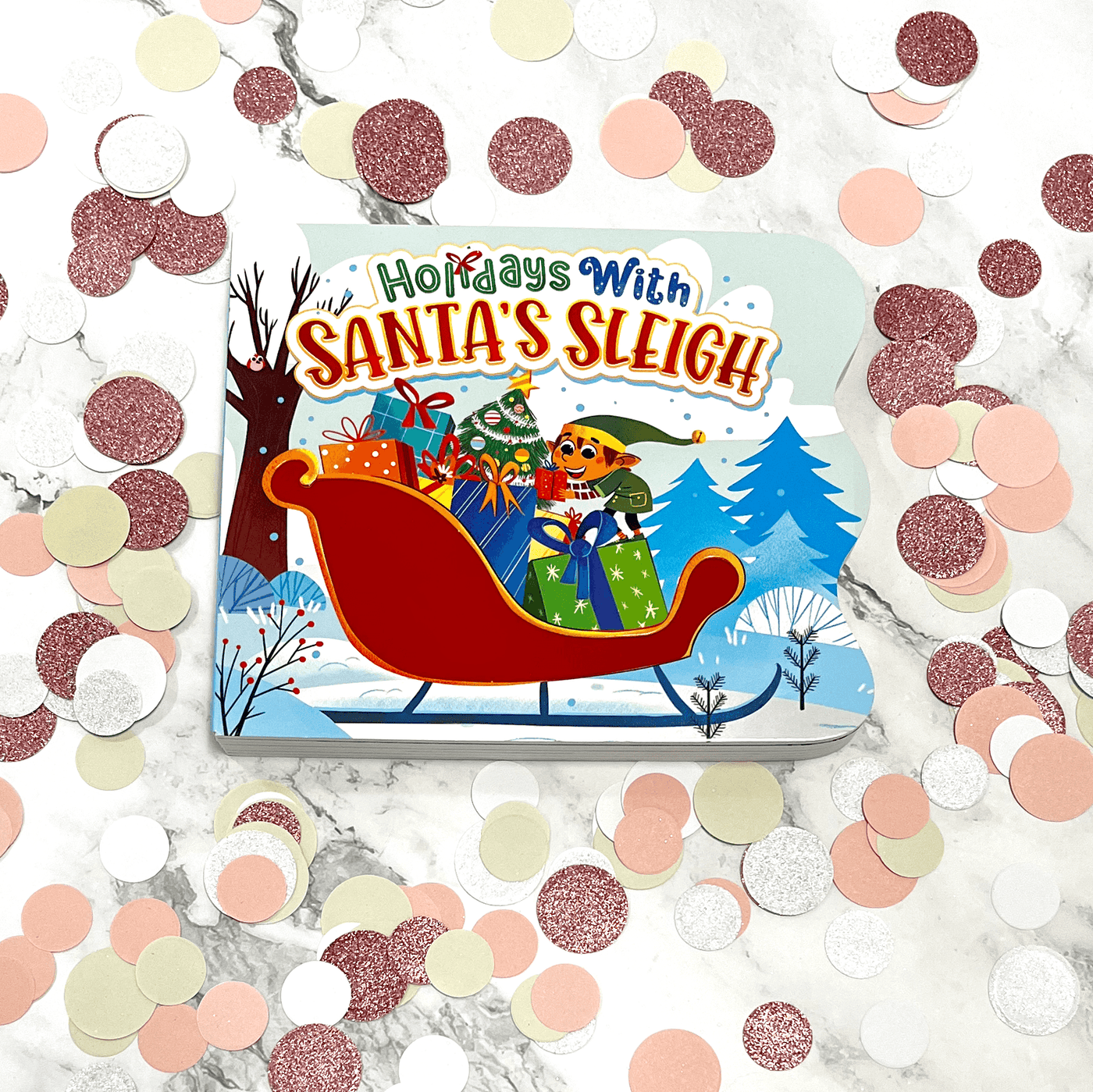 little hippo books holiday touch and feel christmas santa sleigh