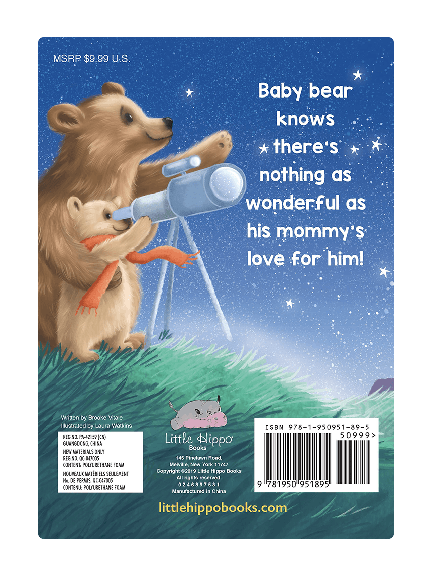 I Love You, Mommy Little Hippo Books Children's Padded Board Book Bedtime Story family