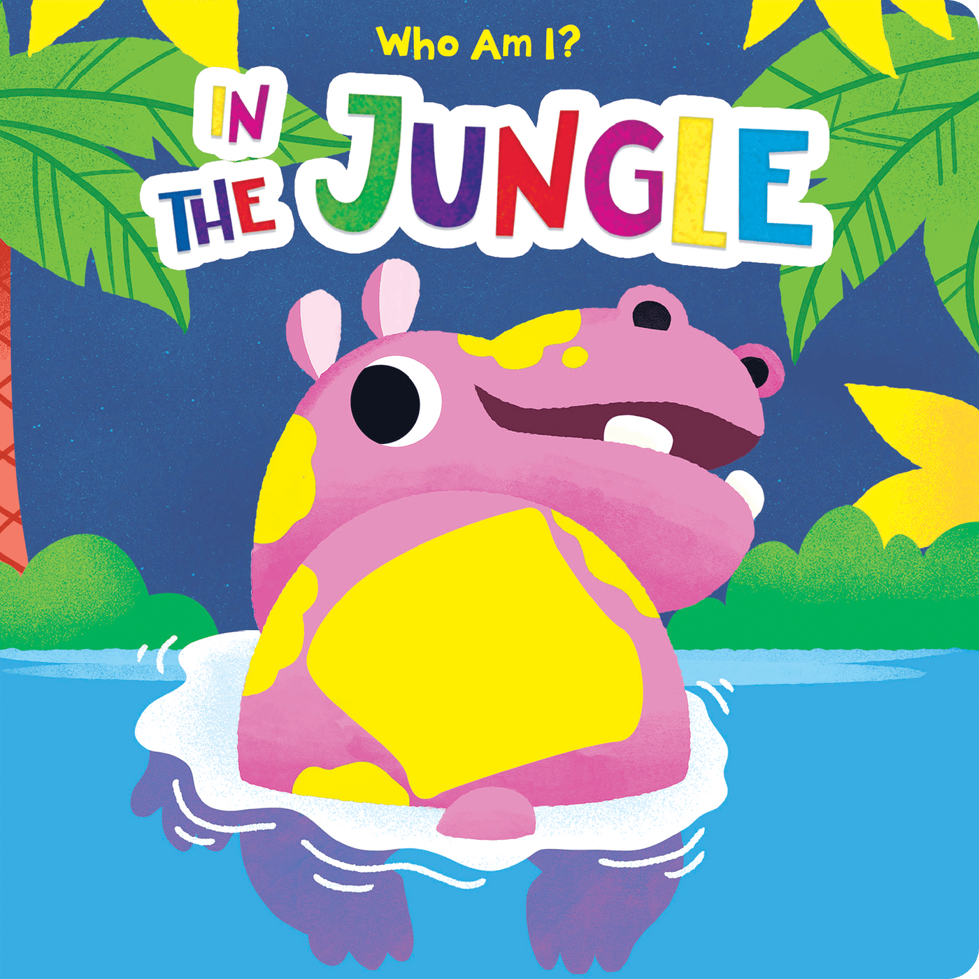 Little Hippo Books Book and Puzzle Set In the Jungle