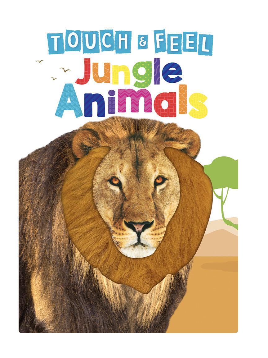 Little Hippo Books Touch and Feel Jungle Animals for Toddlers