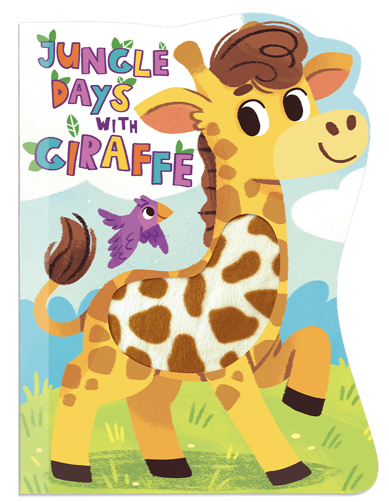 Little Hippo Books  Jungle Days with Giraffe Touch and Feel