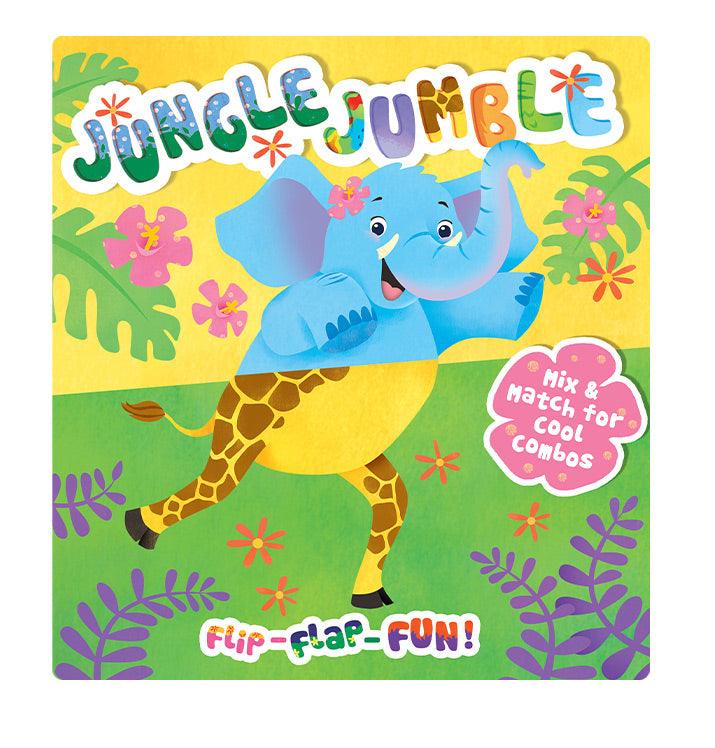 Little Hippo Books Jungle Jumble Flip Flap Fun