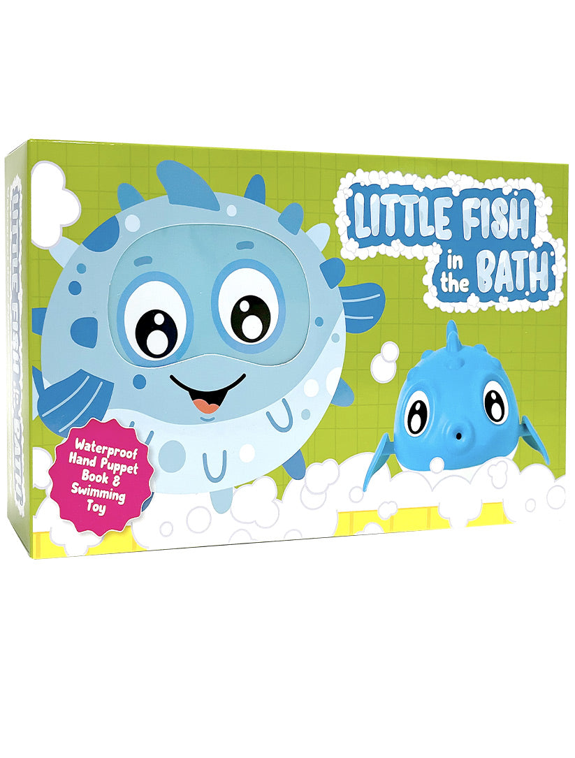 little hippo books bath toys little fish waterproof puppetbook