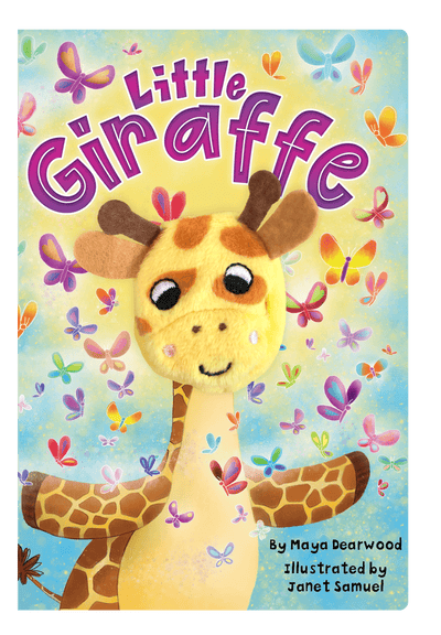 Little Hippo: Finger Puppet Little Giraffe Family Bedtime Love