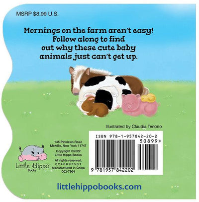 little hippo books chunky lift the flap storybook mornings on the farm
