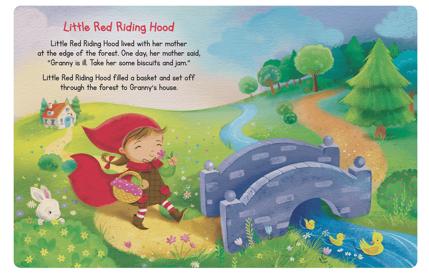 Little Hippo Books Children's Padded Board Book My First Book of Fairy Tales Little Red Riding Hood Three Little Pigs Ugly Duckling Sleep Bedtime Story family classic