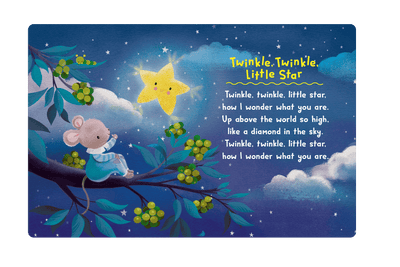 Little Hippo Books Children's Padded Board Book Bedtime Story classic nursery rhymes Twinkle, Twinkle Little Star Hey, Diddle, Diddle Hickory, Dickory Dock Mary Had a Little Lamb Humpty Dumpty Itsy Bitsy Spider Jack and Jill There Was an Old Woman This Little Piggy