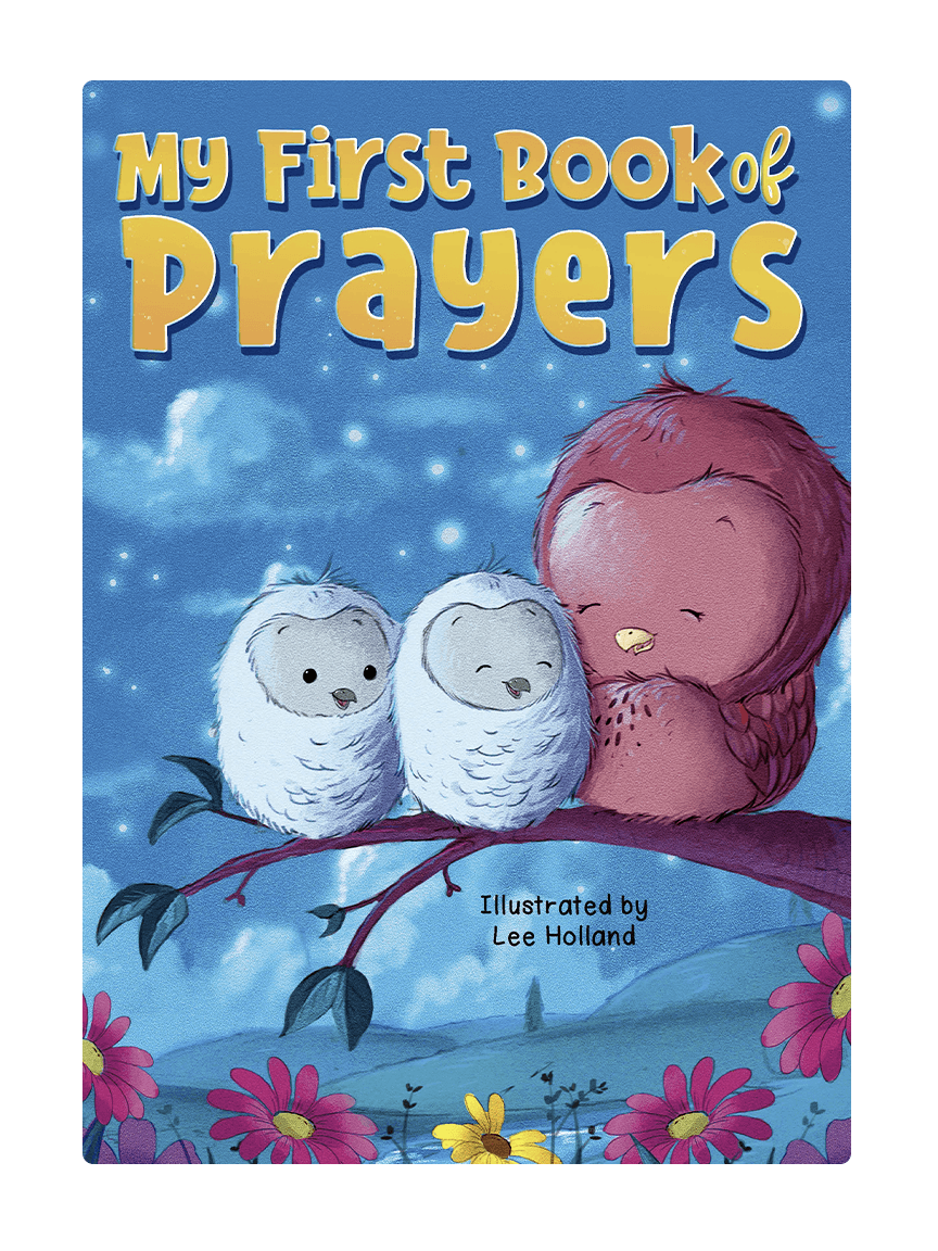 First Book of Prayers Little Hippo Books Children's Padded Board Book Bedtime Story family religious
