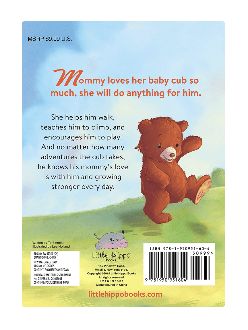 My Love for You Little Hippo Books Children's Padded Board Book Bedtime Story family