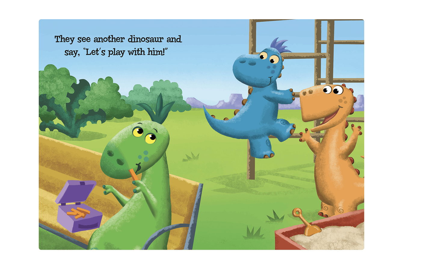 One Little Dinosaur Little Hippo Books Children's Padded Board Book Bedtime Story counting