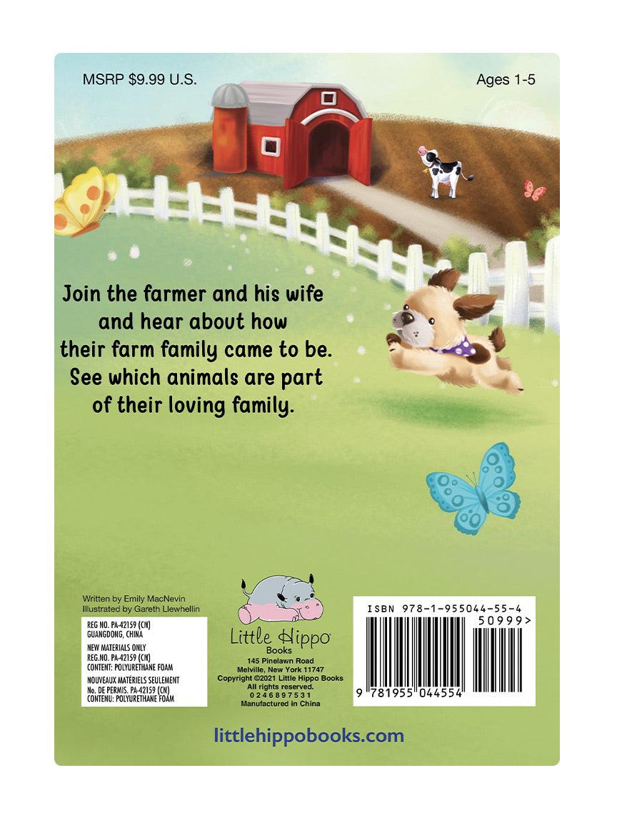 little hippo books our farm family padded board book
