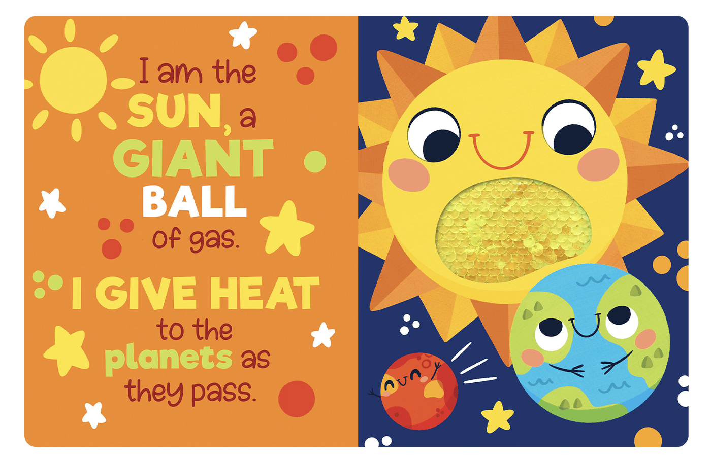 Little Hippo Books Our Solar System Touch and Feel