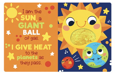 Little Hippo Books Our Solar System Touch and Feel