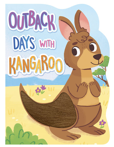 little hippo books shaped touch and feel outback kangaroo