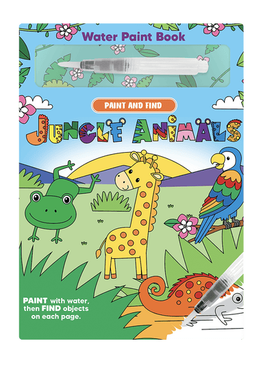 Paint and Find Jungle Animals - Little Hippo Books