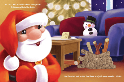 little hippo books holidat touch and feel christmas hair santa clues