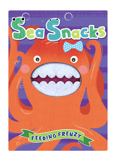 Little Hippo Books Touch and Feel Sea Snacks