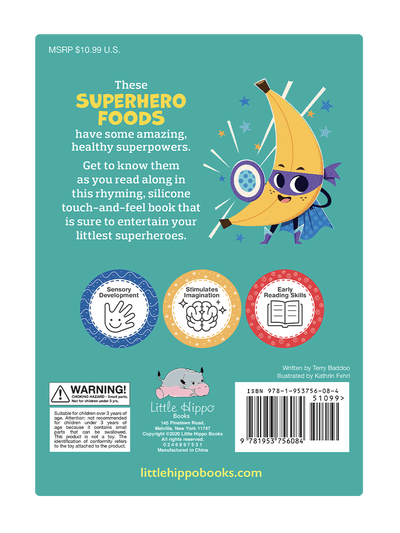 Superhero Foods by Little Hippo Books