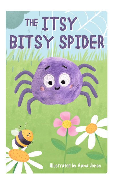 The Itsy Bitsy Spider Oversized Finger Puppet Book - Little Hippo Books