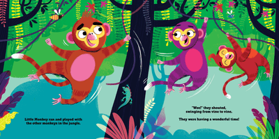 The Monkey Who Couldn't Hang - Little Hippo Books