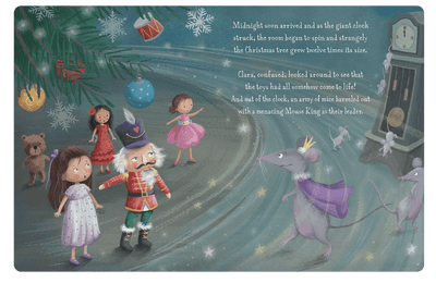 Little Hippo Books Children's Padded Board Book The Nutcracker Sleep Bedtime Story family holiday christmas classic