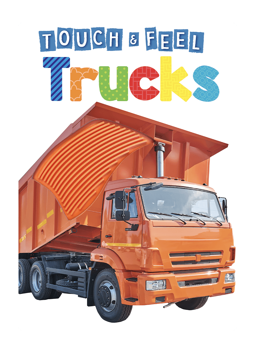 Trucks Touch and Feel by Little Hippo Books