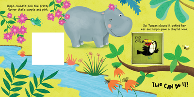 little hippo books fidget fun puzzle slider two can do it